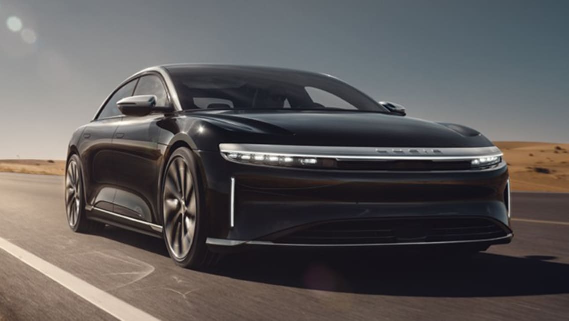 New Lucid Air 2021 detailed Tesla Model S and Porsche Tacycan